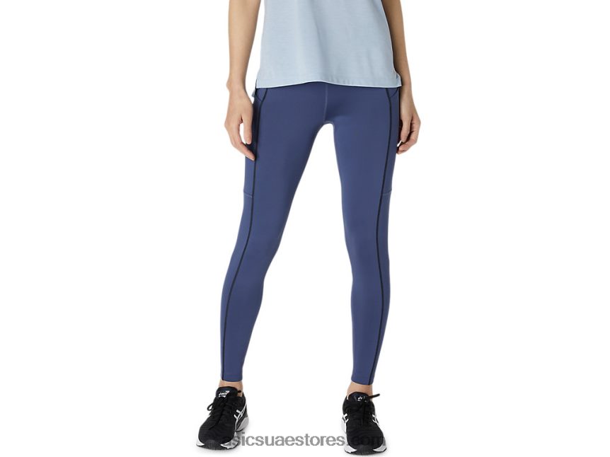 Asics الرعد الأزرق / الأداء الأسود ثيرموبوليس ضيق للمرأة 2N24DJ3619