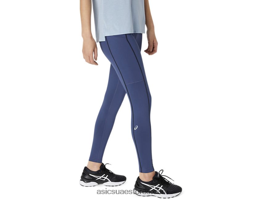 Asics الرعد الأزرق / الأداء الأسود ثيرموبوليس ضيق للمرأة 2N24DJ3619