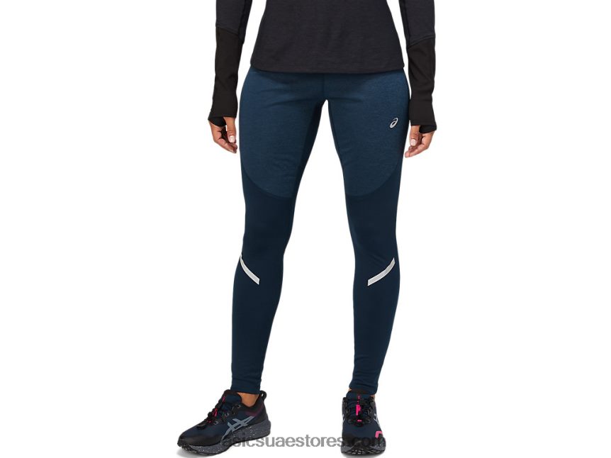 Asics الأزرق الفرنسي المرأة الشتوية الخفيفة عرض ضيق 2N24DJ3635