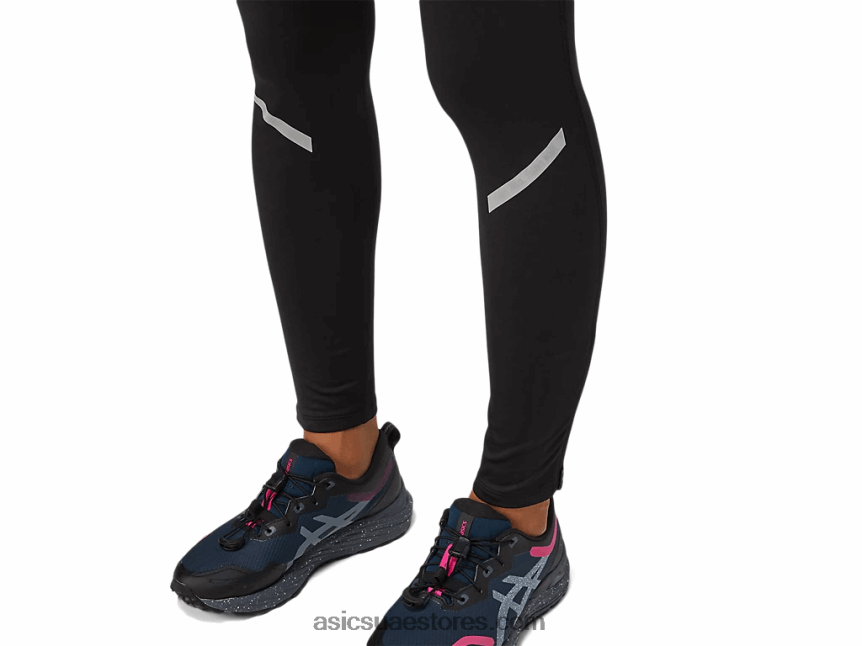 Asics أسود الأداء المرأة الشتوية الخفيفة عرض ضيق 2N24DJ3645