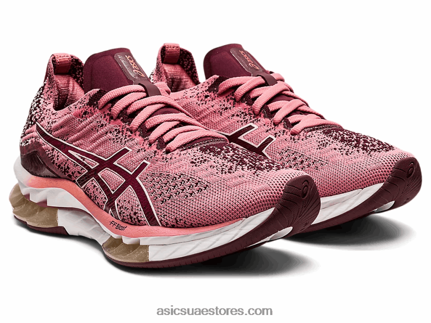 Asics وردة سموكي / المريخ العميق انفجار جل كينسي 2N24DJ3680