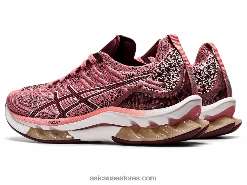 Asics وردة سموكي / المريخ العميق انفجار جل كينسي 2N24DJ3680