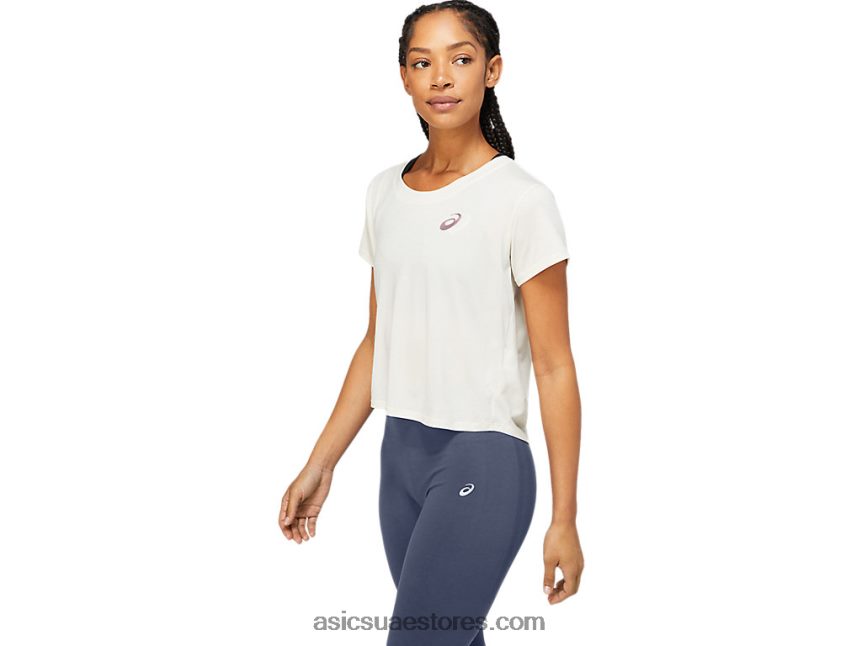 Asics البتولا نجار المرأة قصيرة الأكمام الأعلى 2N24DJ3701