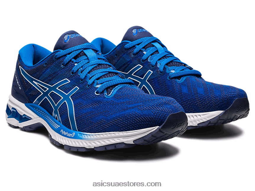 Asics أعماق المحيطات / أبيض هلام الجاديت 2N24DJ372