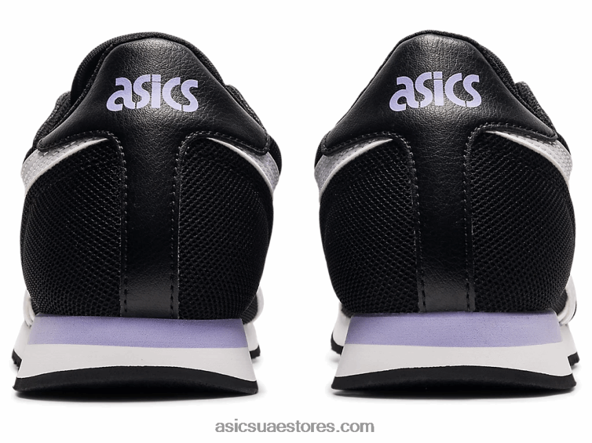 Asics أسود / أبيض عداء النمر 2N24DJ3734