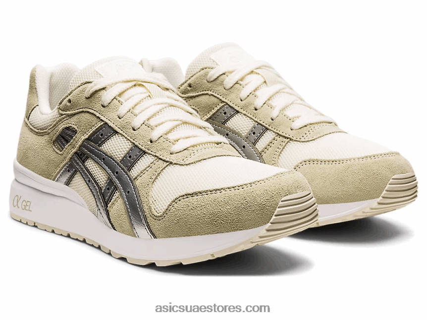 Asics أوراق مجففة خضراء / فضية نقية جي تي الثاني 2N24DJ3738