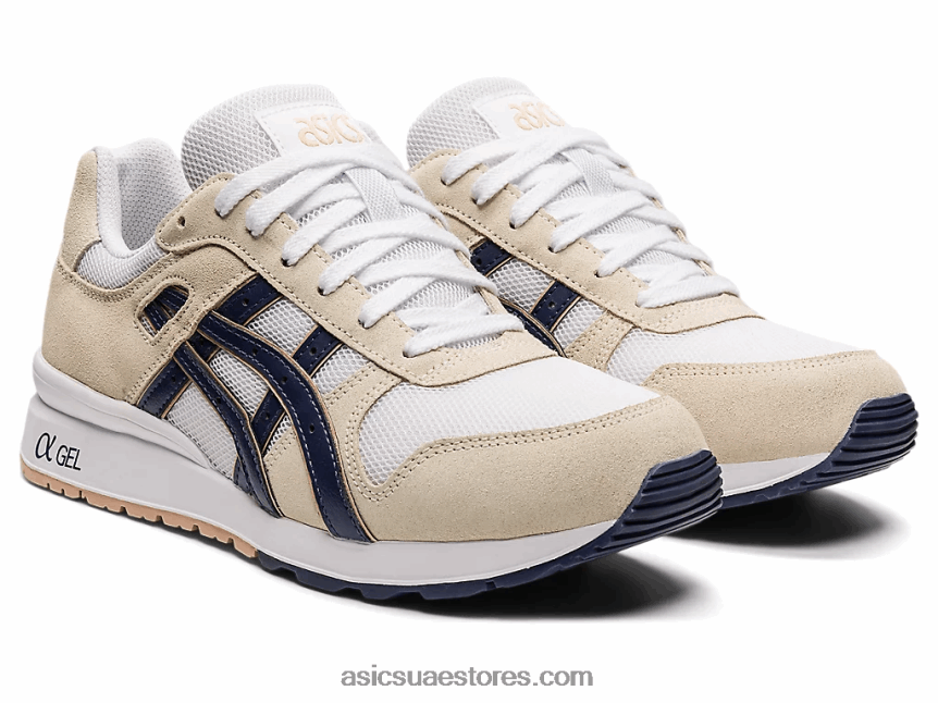 Asics كريم / رعد أزرق جي تي الثاني 2N24DJ3739