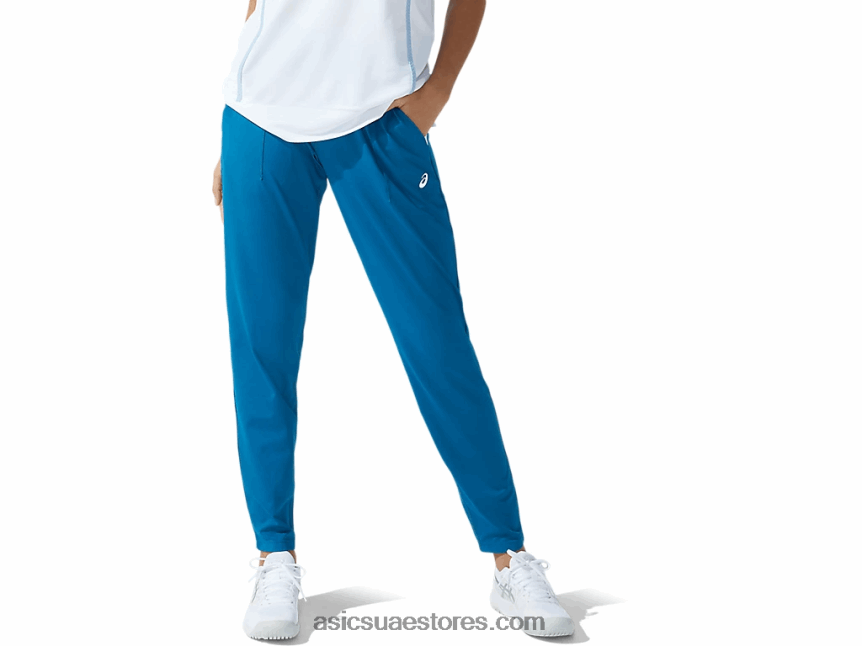 Asics البط البري في أعماق البحار / أبيض لامع بنطلون تنس نسائي 2N24DJ3770