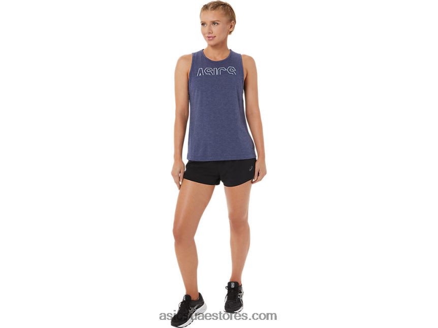 Asics هيذر الطاووس / الجليد الطازج خزان عضلات المرأة 2N24DJ3786