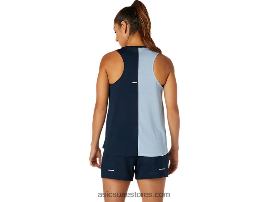 Asics الأزرق الفرنسي / ضباب خزان طوكيو للسيدات 2N24DJ3792