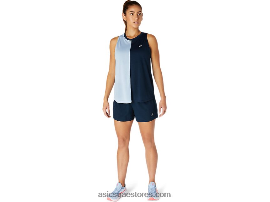 Asics الأزرق الفرنسي / ضباب خزان طوكيو للسيدات 2N24DJ3792