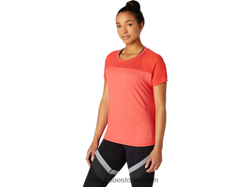Asics الجريب فروت الوردي أعلى المرأة 2N24DJ3798