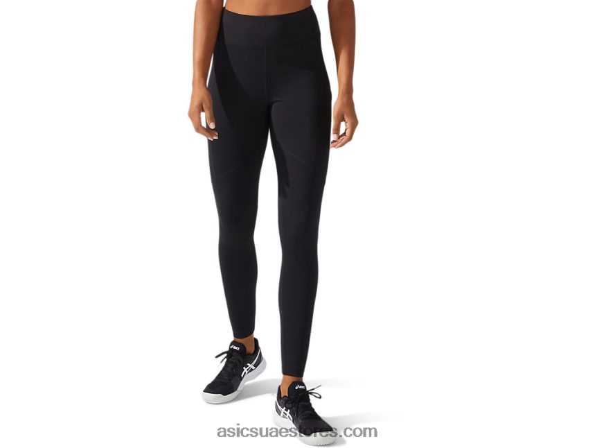 Asics أسود الأداء المرأة الأساسية ضيقة 2N24DJ3827
