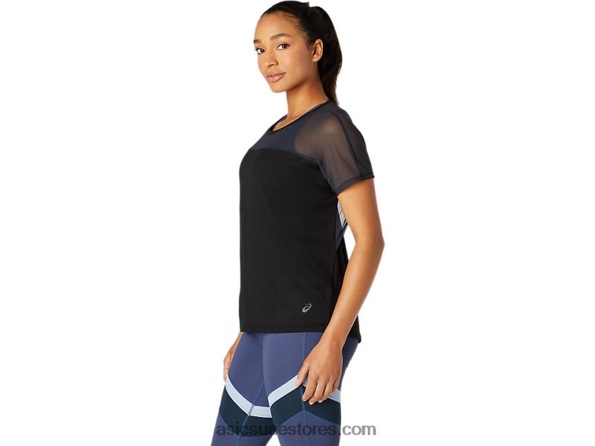 Asics أسود الأداء أعلى المرأة 2N24DJ3843