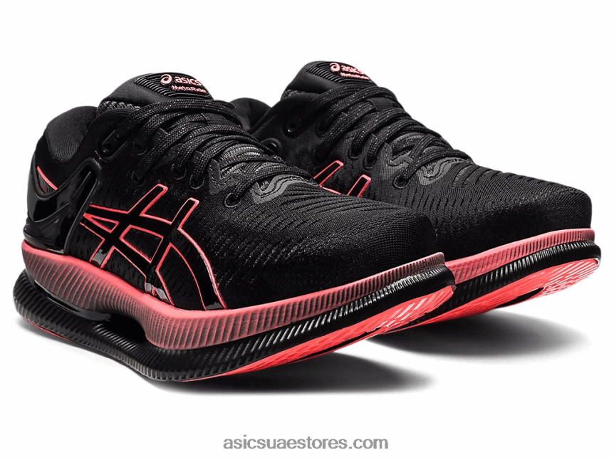 Asics أسود / مرجان مشتعل ميتاريد 2N24DJ3887