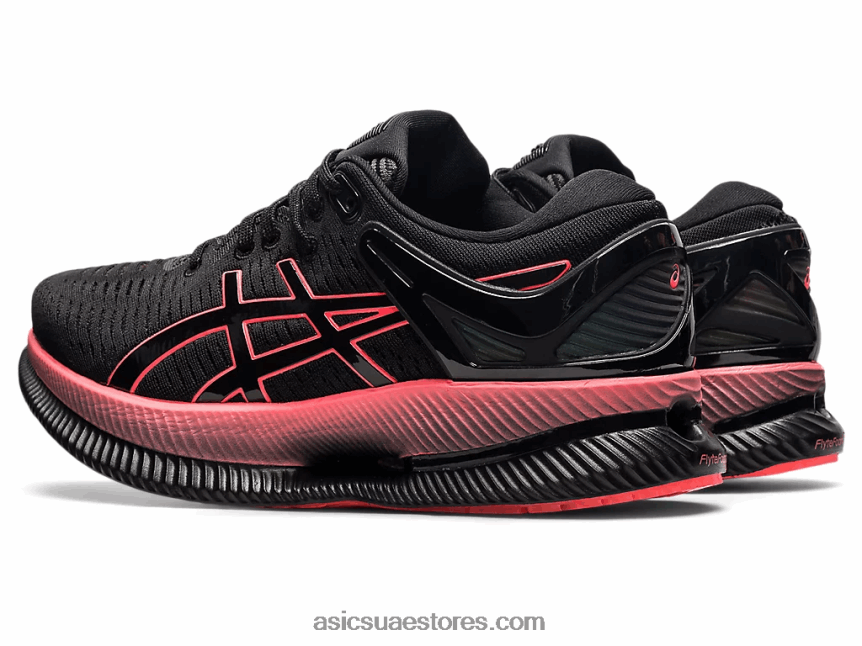 Asics أسود / مرجان مشتعل ميتاريد 2N24DJ3887