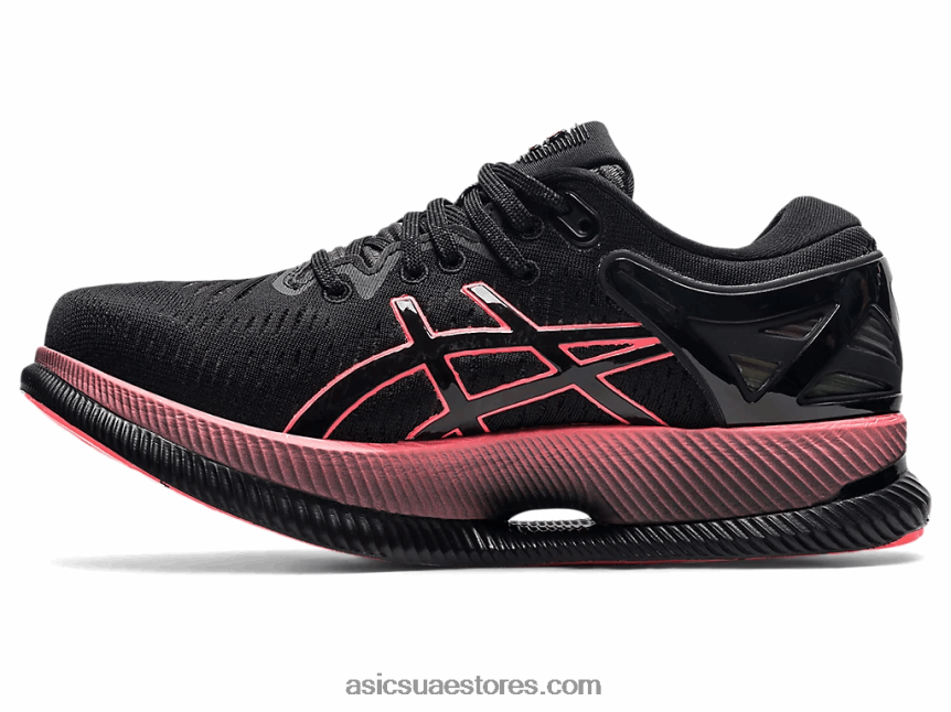Asics أسود / مرجان مشتعل ميتاريد 2N24DJ3887