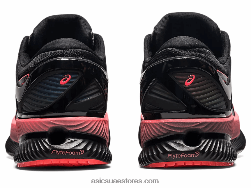 Asics أسود / مرجان مشتعل ميتاريد 2N24DJ3887