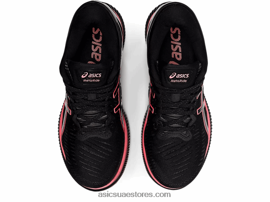 Asics أسود / مرجان مشتعل ميتاريد 2N24DJ3887