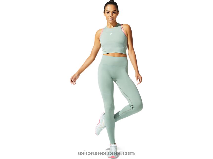 Asics الرمادي الداكن أعلى سلس للمرأة 2N24DJ3974