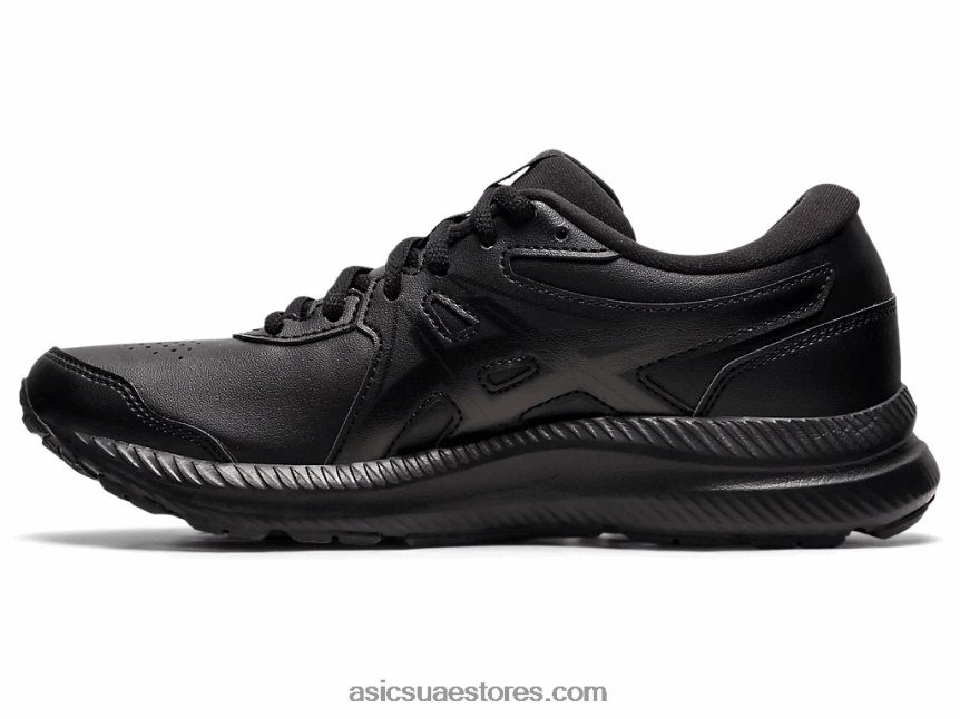Asics أسود جل-كونتيند ووكر واسع 2N24DJ4021