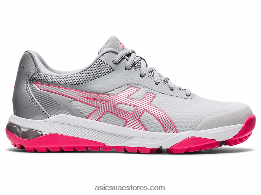 Asics الرمادي الجليدي / الوردي النقش هلام بالطبع الآس 2N24DJ4034