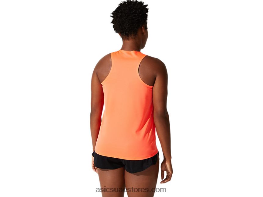 Asics فلاش المرجان القميص شبكة خفيفة للمرأة 2N24DJ4062