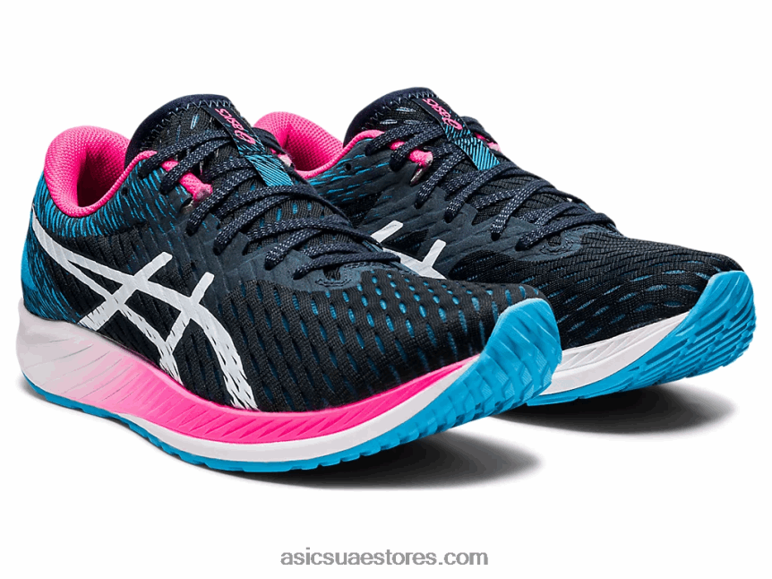 Asics أزرق فرنسي / أبيض السرعة الزائدة 2N24DJ4083