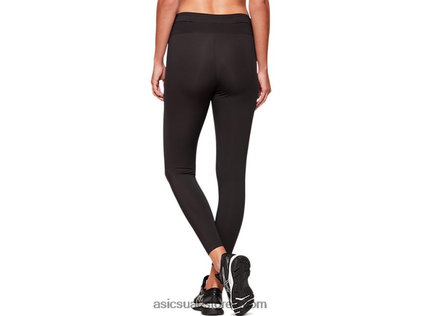 Asics أسود الأداء المرأة فييترو ضيق 2N24DJ4138