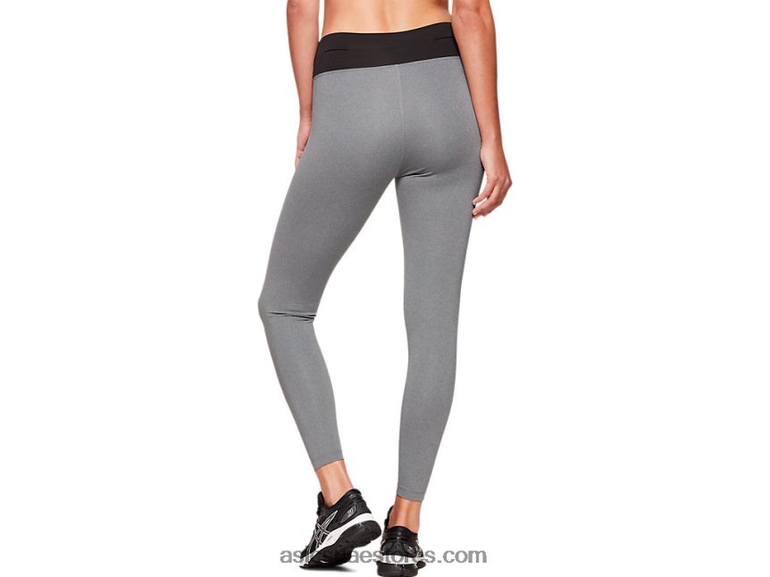 Asics هيذر رمادي غامق / أسود المرأة فييترو ضيق 2N24DJ4139