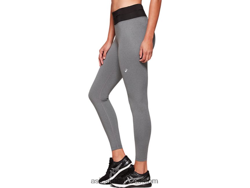 Asics هيذر رمادي غامق / أسود المرأة فييترو ضيق 2N24DJ4139