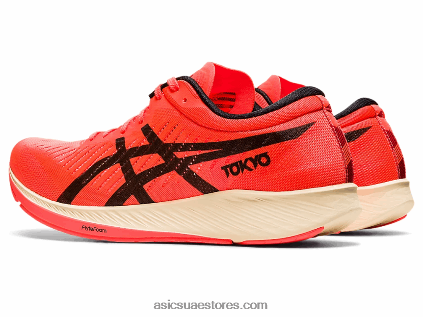 Asics شروق الشمس أحمر / أسود ميتاراسر طوكيو 2N24DJ4159