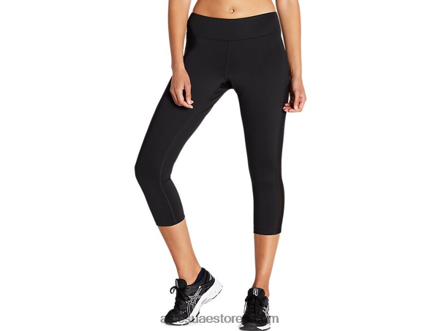 Asics أسود الأداء كيت مش كابري للنساء 2N24DJ4160
