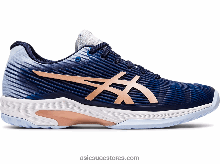 Asics طاووس / ذهب وردي سرعة الحل وما يليها 2N24DJ4188