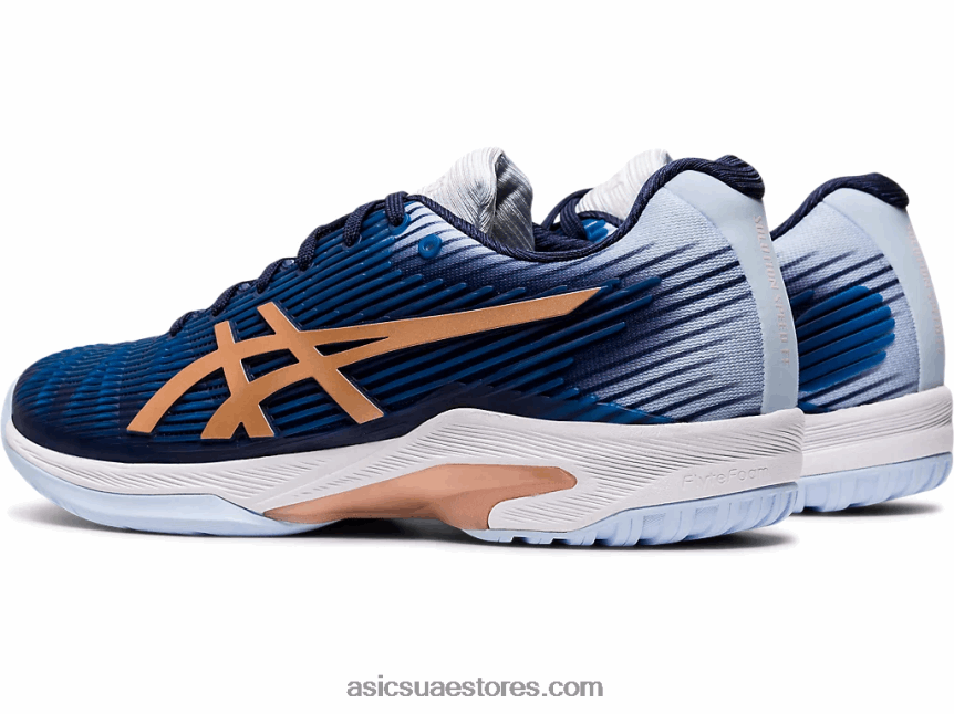 Asics طاووس / ذهب وردي سرعة الحل وما يليها 2N24DJ4188