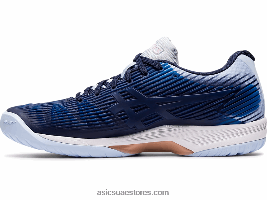 Asics طاووس / ذهب وردي سرعة الحل وما يليها 2N24DJ4188