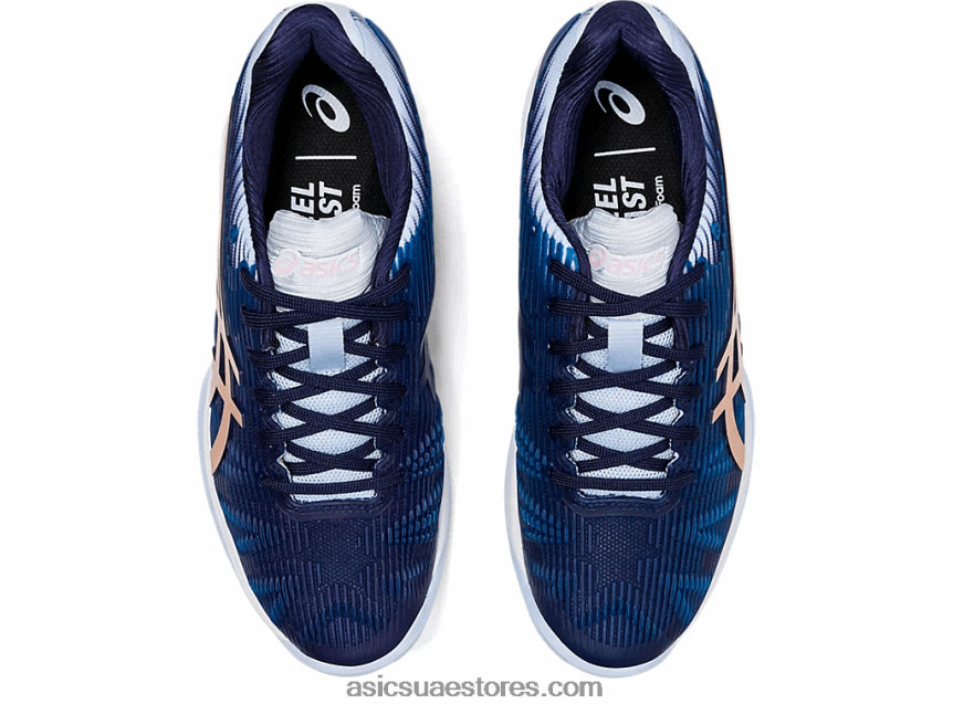 Asics طاووس / ذهب وردي سرعة الحل وما يليها 2N24DJ4188