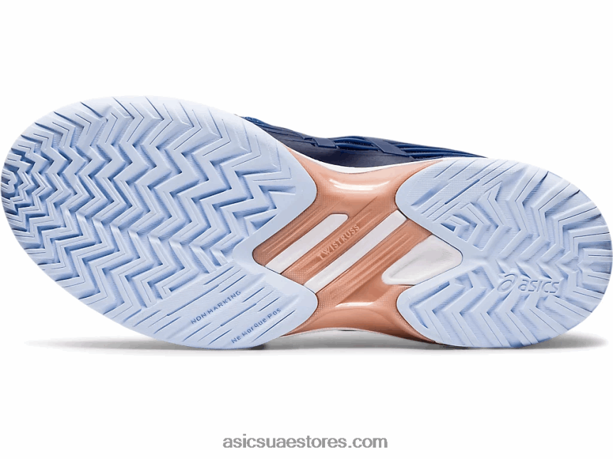 Asics طاووس / ذهب وردي سرعة الحل وما يليها 2N24DJ4188