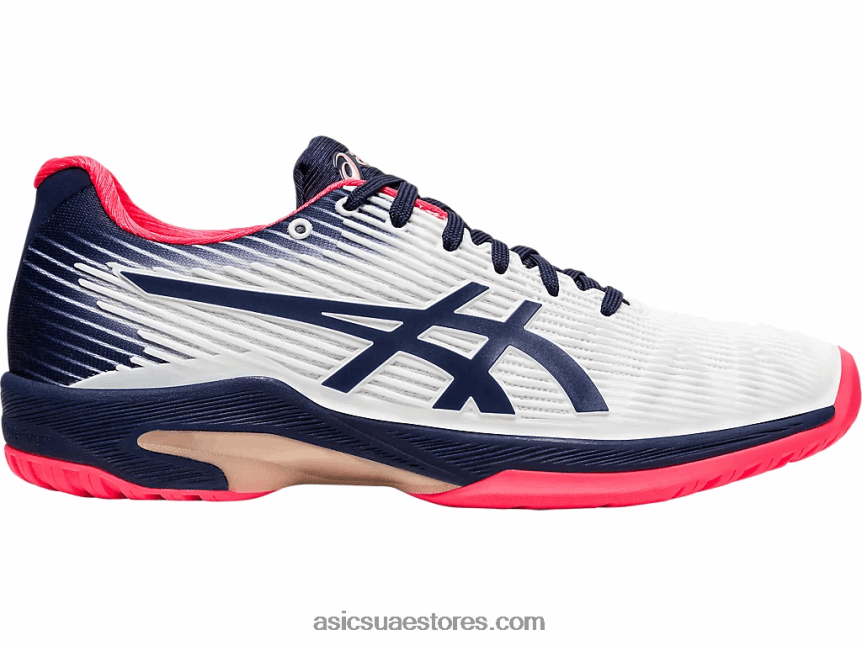 Asics أبيض / طاووس سرعة الحل وما يليها 2N24DJ4189