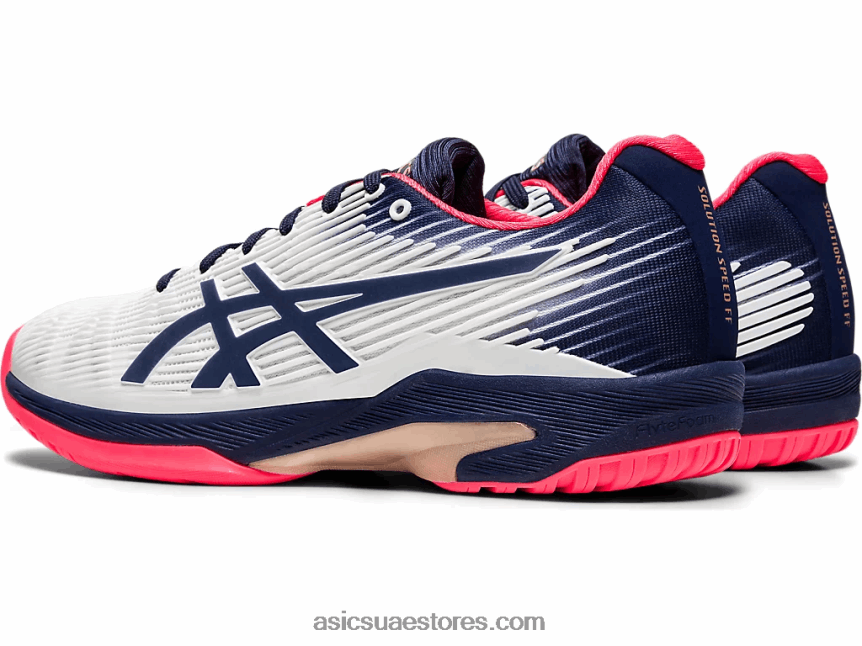 Asics أبيض / طاووس سرعة الحل وما يليها 2N24DJ4189