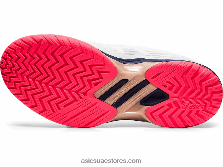 Asics أبيض / طاووس سرعة الحل وما يليها 2N24DJ4189