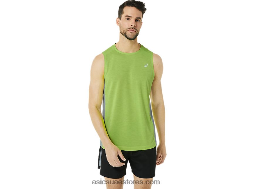 Asics نكهة الجير / الصخور الصخرية قطار رجال سانا تانك العضلات 2N24DJ43