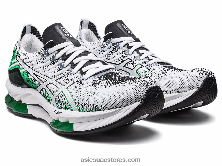 Asics أبيض / كزبرة انفجار جل كينسي 2N24DJ448