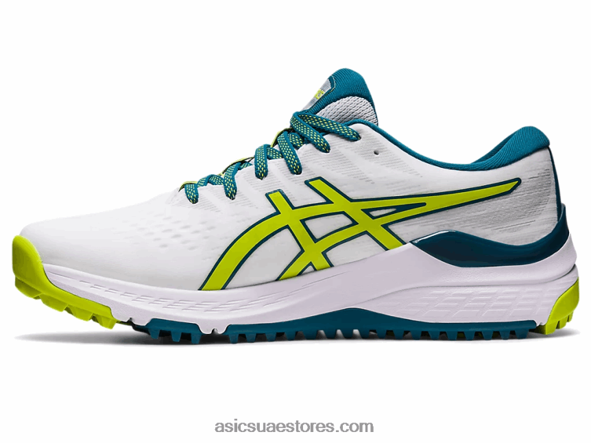 Asics أبيض / نيون الجير جل كايانو ايس 2N24DJ457