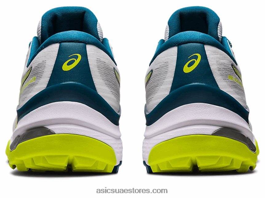 Asics أبيض / نيون الجير جل كايانو ايس 2N24DJ457