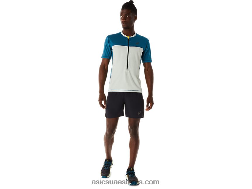 Asics أسود الأداء فوجيتريل قصير للرجال 2N24DJ486