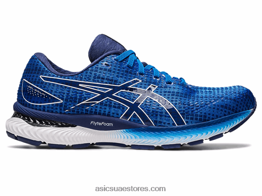 Asics أزرق كهربائي / أبيض جل سايون 2N24DJ496