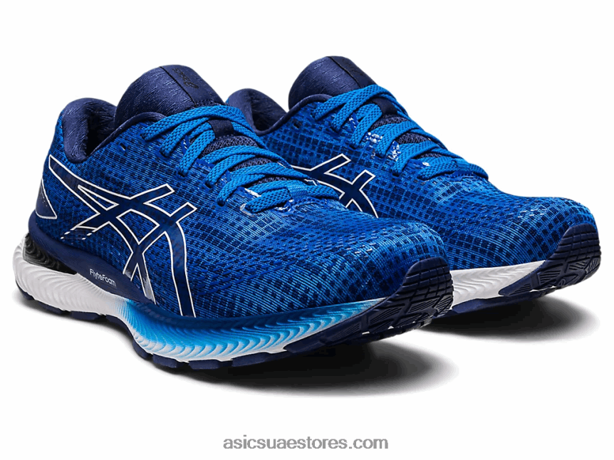 Asics أزرق كهربائي / أبيض جل سايون 2N24DJ496