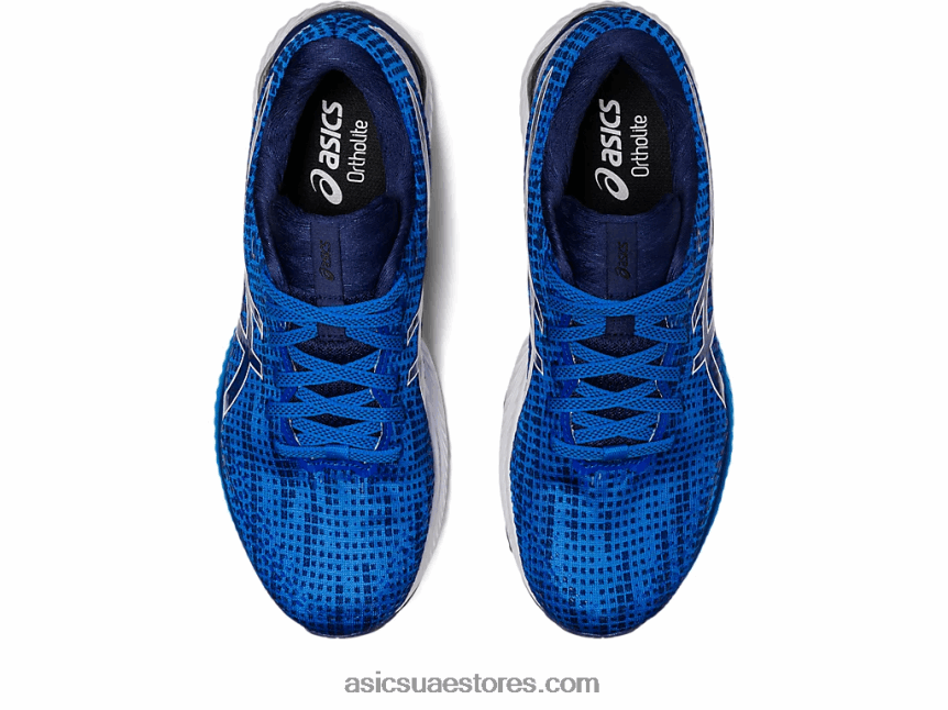 Asics أزرق كهربائي / أبيض جل سايون 2N24DJ496