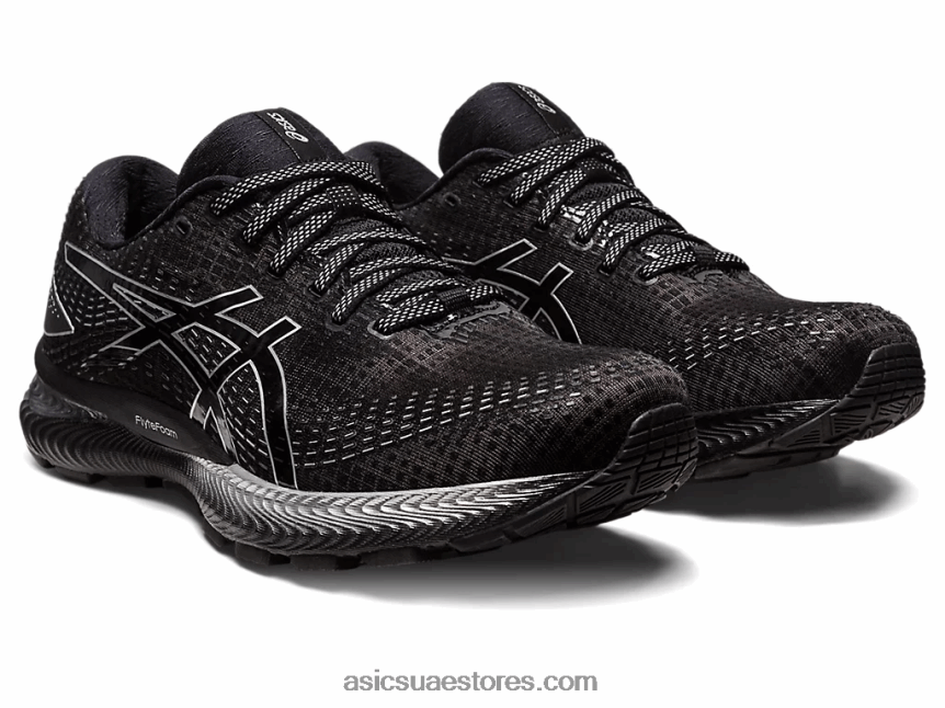 Asics أسود / فضي نقي جل سايون 2N24DJ509